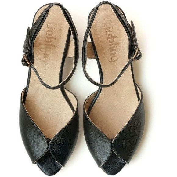 Liebling Adele handmade purple leather sandal, size 41 (approx us 9.5/10) - Picture 6 of 9